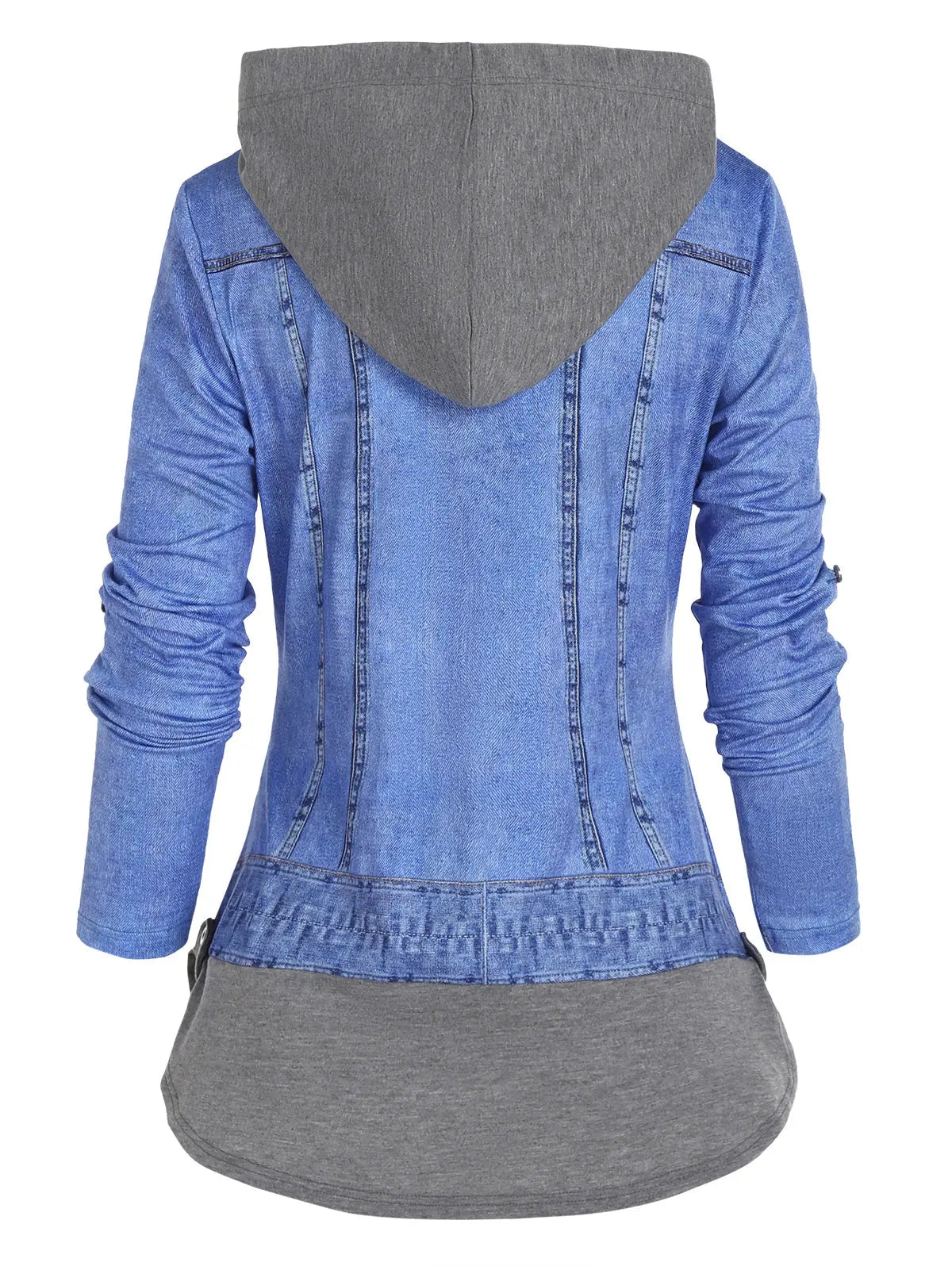 Hooded Denim Jacket Dressfo Official Store Home