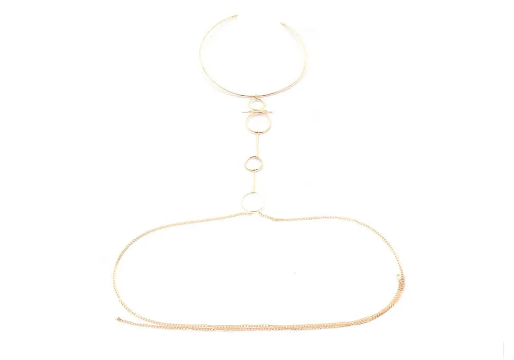 LacyNighty™ Glamorous Night Body Chain Necklace DIEZI Official Store Body Jewelry