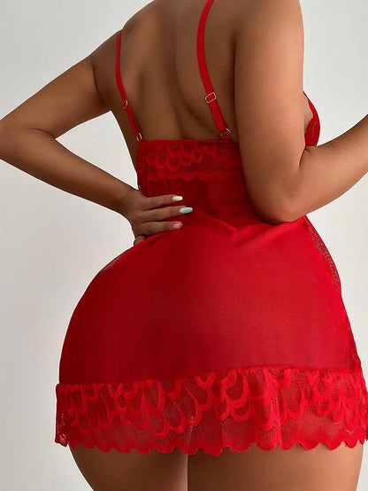 Flex All Day Nightdress ELLOLACE Official Store Sleeping Wear