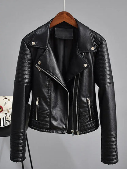 Black Leather Jacket Lacy0301 Leather Jackets