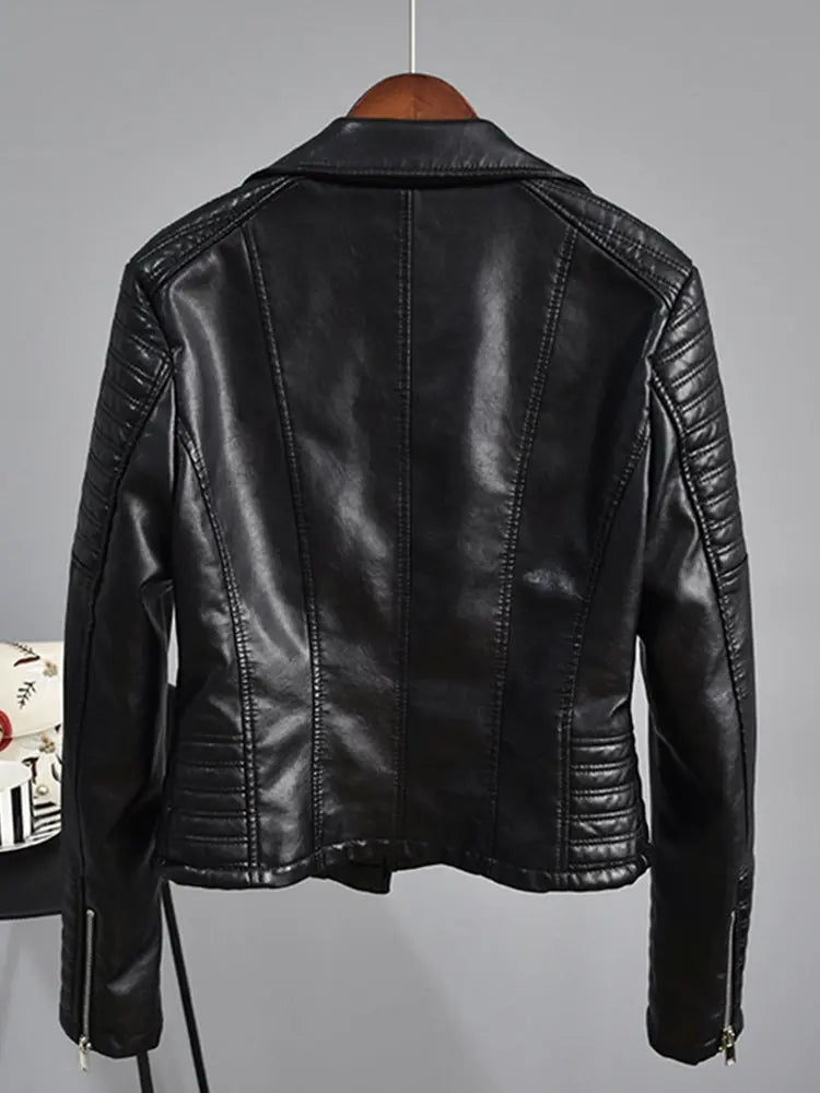 Black Leather Jacket Lacy0301 Leather Jackets