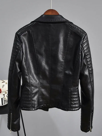 Black Leather Jacket Lacy0301 Leather Jackets