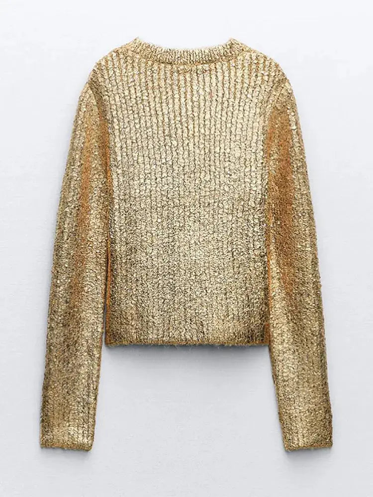Golden Sweater Sakura Love Store