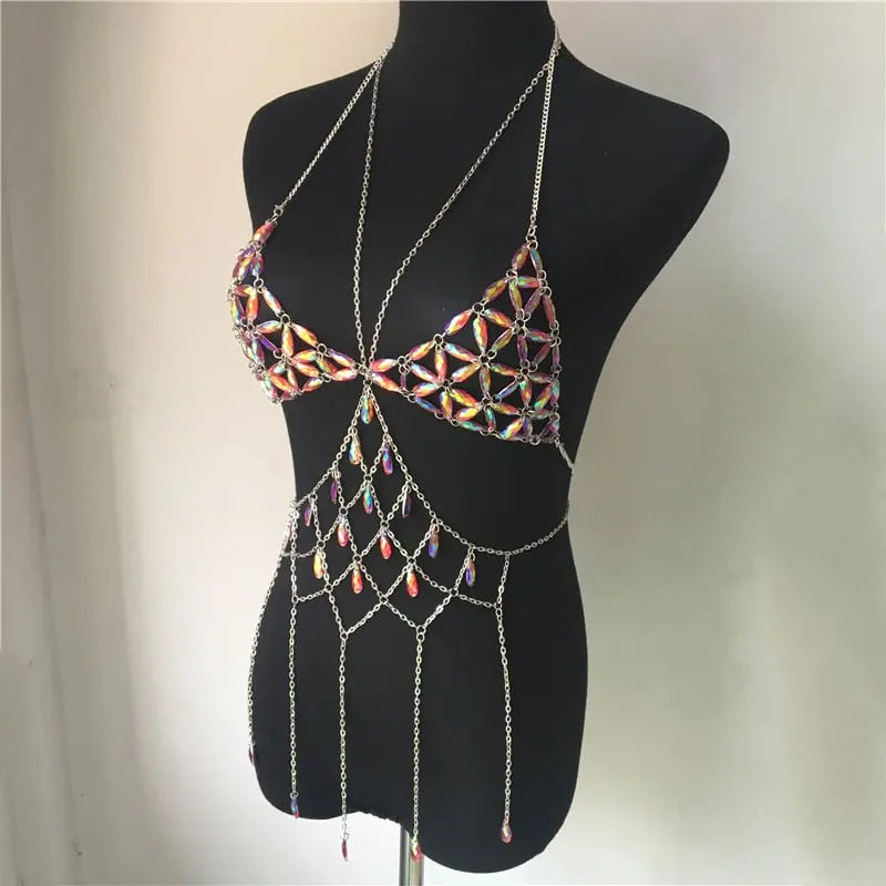 LacyNighty™ Full Of Bling Body Jewelry FestivalQueen Official Store Body Jewelry