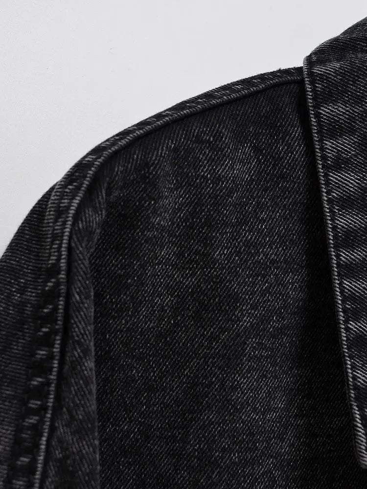 Retro Denim Jacket Lacy