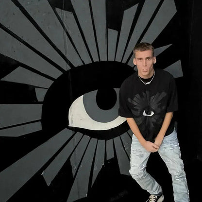 Eye T-shirt For Men Lacy