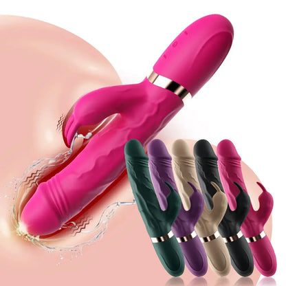 LacyNighty™ Hot Pink Vibratior Honey Birdette Toys
