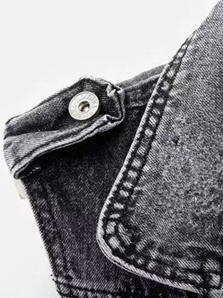 Denim Waistcoat Lacy0301 Home