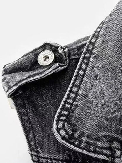 Denim Waistcoat Lacy0301 Home