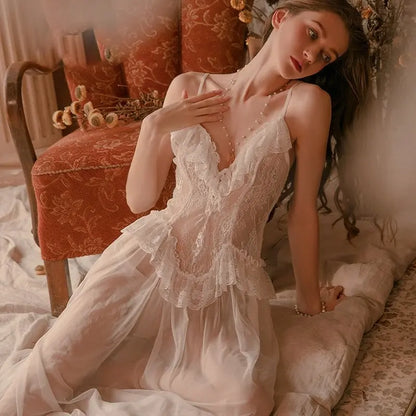 Paint My Love Nightdress LacyNighty Sleeping Wear