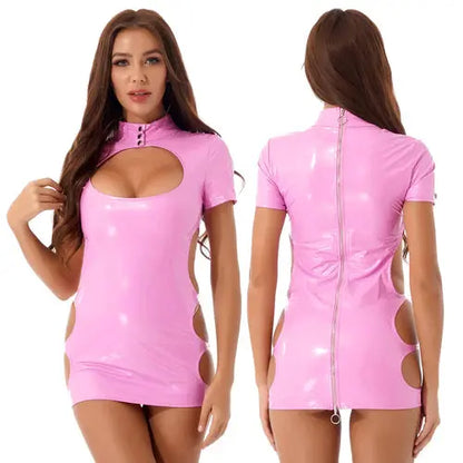 Melly Leather Dress Lacy0301 Other