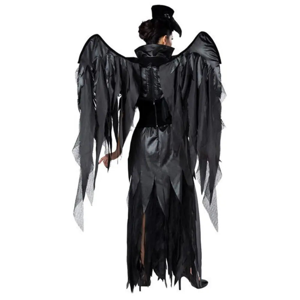 LacyNighty™ Midnight Seraphim Lacy Nighty