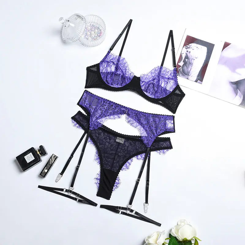 LacyNighty™ Model SL284 ELLOLACE sexy lingerie set