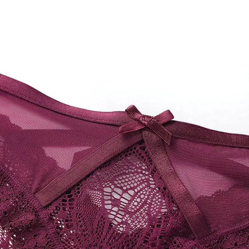 A Little Red Wine Briefs LacyNighty Panties