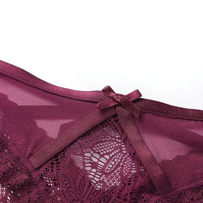 A Little Red Wine Briefs LacyNighty Panties