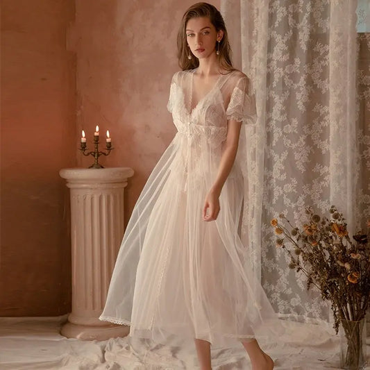 Paint My Love Nightdress LacyNighty Sleeping Wear