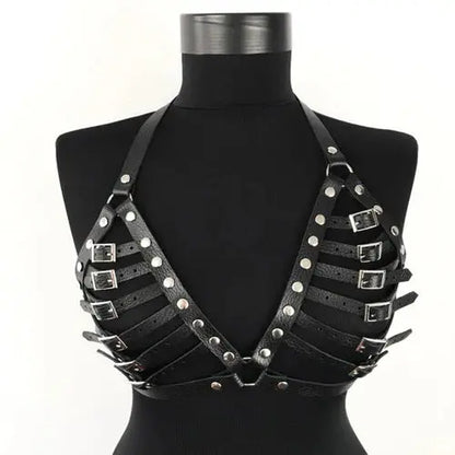 Leather Harness Bra Lacy0301 Other
