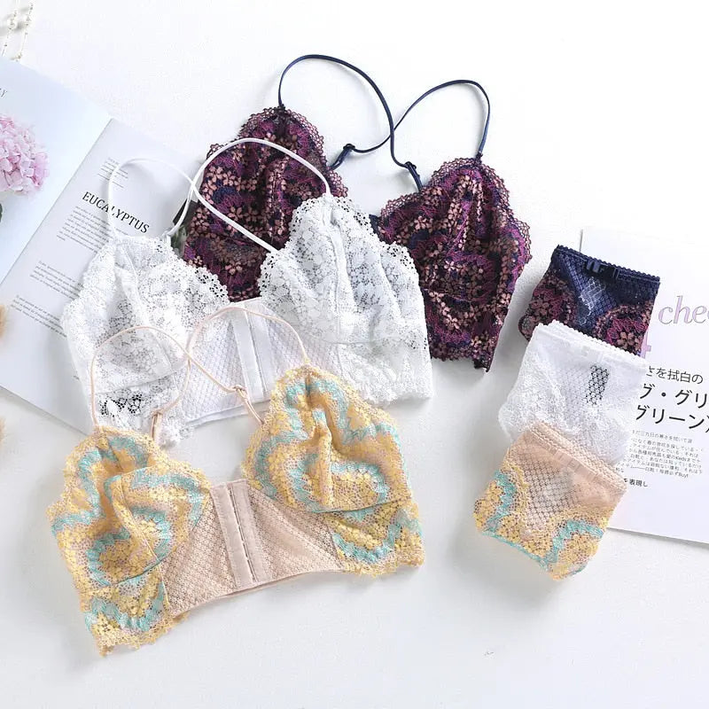 Late Last Night Bra Sets VRAIMMOI Official Store Lingerie & Intimates