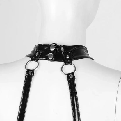 Trouble Lover Crotchless Latex Teddies LacyNighty Lingerie & Intimates