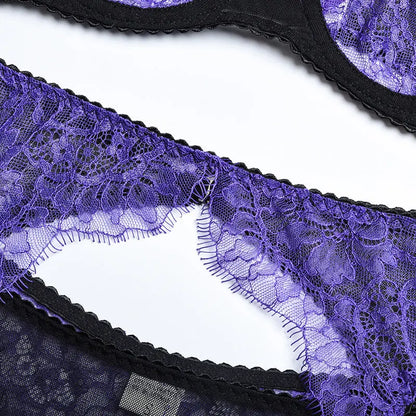 LacyNighty™ Model SL284 ELLOLACE sexy lingerie set