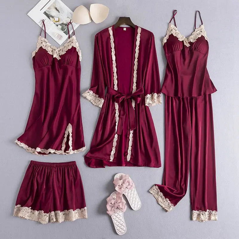 Dancing Dreamin' Sleeping Robe LacyNighty Sleeping Wear