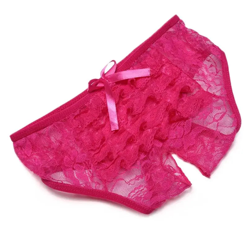 Feels The Moment Crotchless Panties LacyNighty Panties