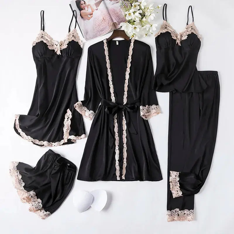 Dancing Dreamin' Sleeping Robe LacyNighty Sleeping Wear