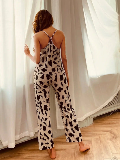 Set The Tone Pajamas LacyNighty Sleeping Wear