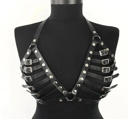 Leather Harness Bra Lacy0301 Other