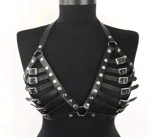 Leather Harness Bra Lacy0301 Other