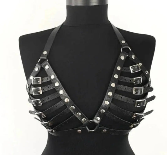 Leather Harness Bra Lacy0301 Other
