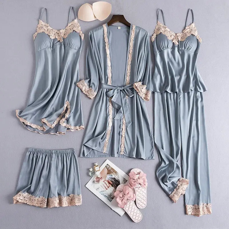 Dancing Dreamin' Sleeping Robe LacyNighty Sleeping Wear