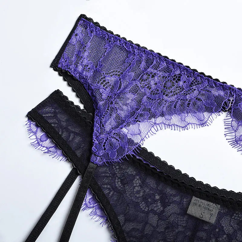 LacyNighty™ Model SL284 ELLOLACE sexy lingerie set