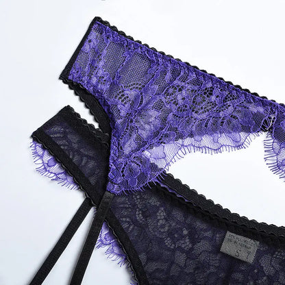 LacyNighty™ Model SL284 ELLOLACE sexy lingerie set