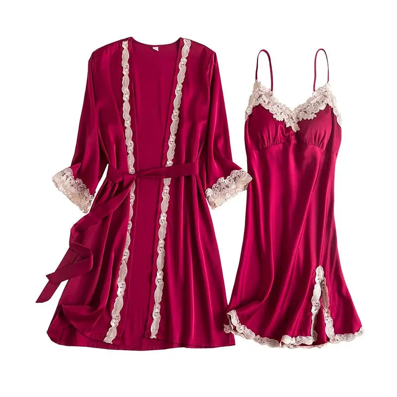 Dancing Dreamin' Sleeping Robe LacyNighty Sleeping Wear