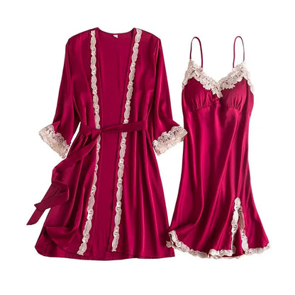 Dancing Dreamin' Sleeping Robe LacyNighty Sleeping Wear