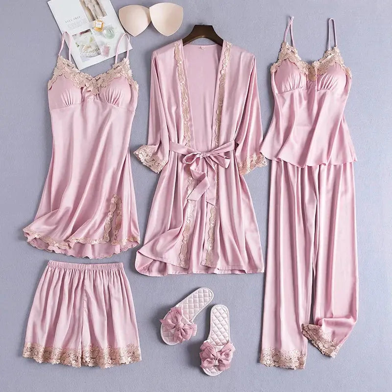 Dancing Dreamin' Sleeping Robe LacyNighty Sleeping Wear
