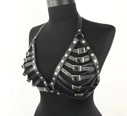 Leather Harness Bra Lacy0301 Other