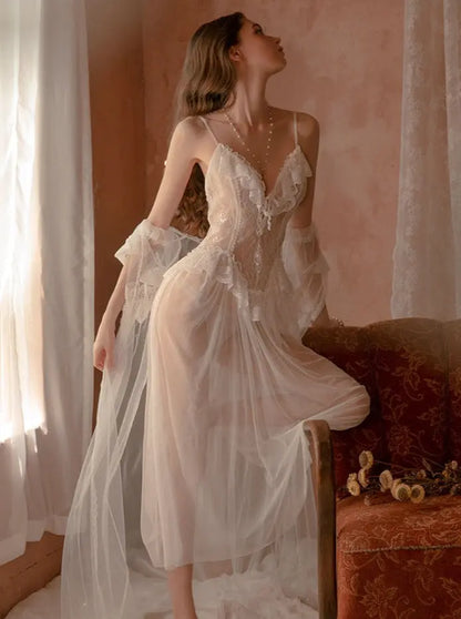 Paint My Love Nightdress LacyNighty Sleeping Wear