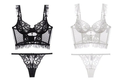 How It Goes Bra Set CINOON Official Store Lingerie & Intimates