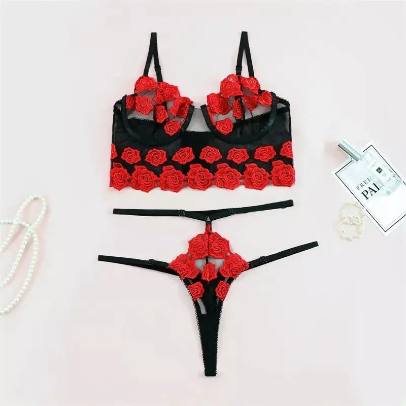 Paint A Picture Lingerie Set LacyNighty Lingerie & Intimates