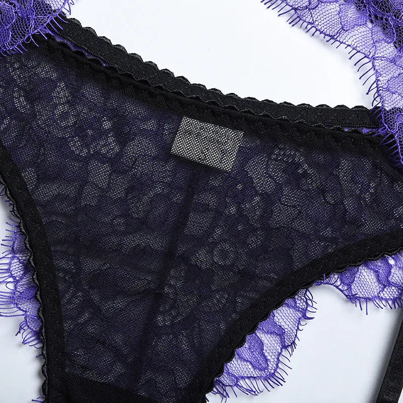 LacyNighty™ Model SL284 ELLOLACE sexy lingerie set