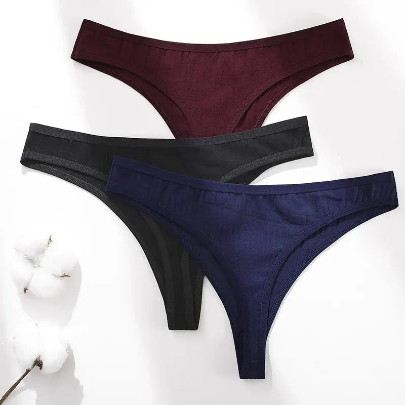 Feel So Untouched Thongs Set LacyNighty Panties