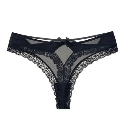LacyNighty™ Perfect Peach Thong Lacy Nighty