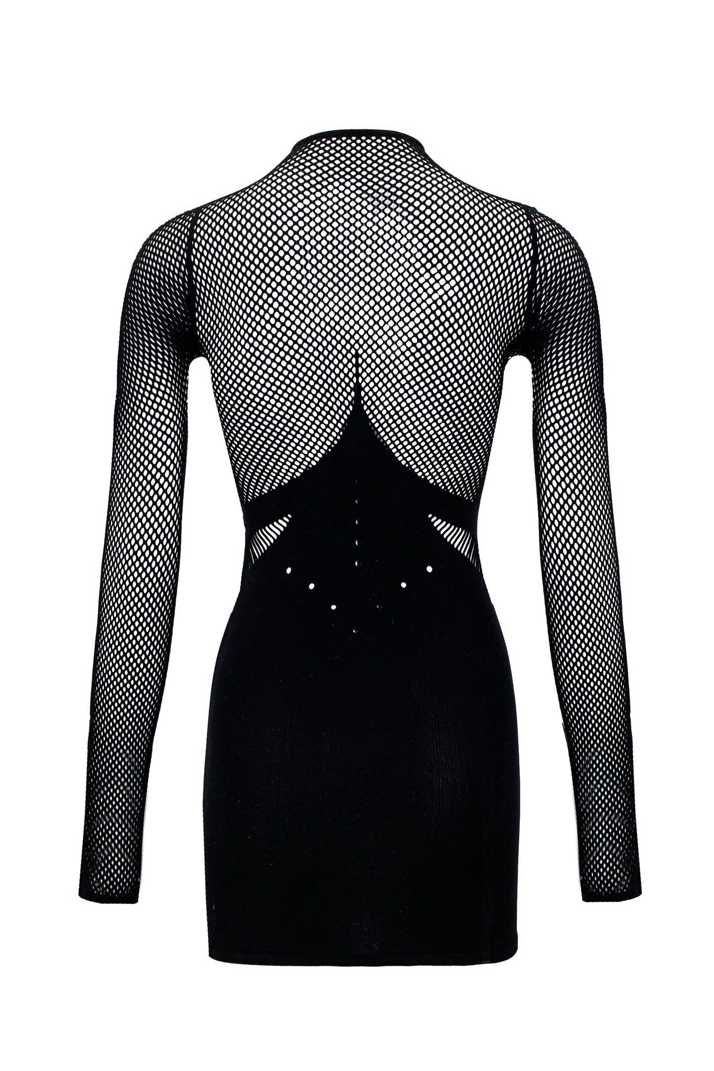 LacyNighty™ Dress Mesh Black LacyNighty body