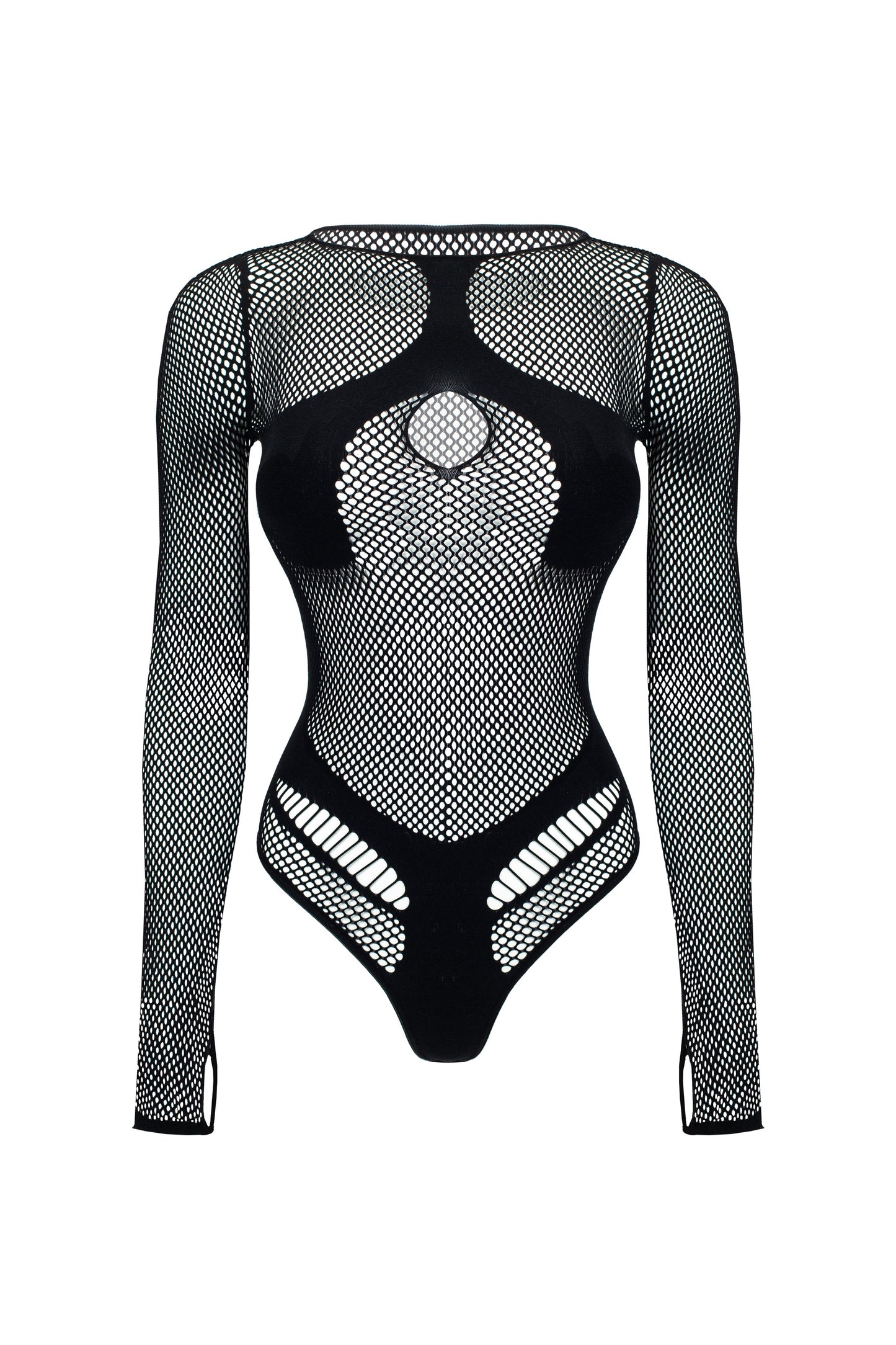 LacyNighty™ Body Mesh Black LacyNighty body