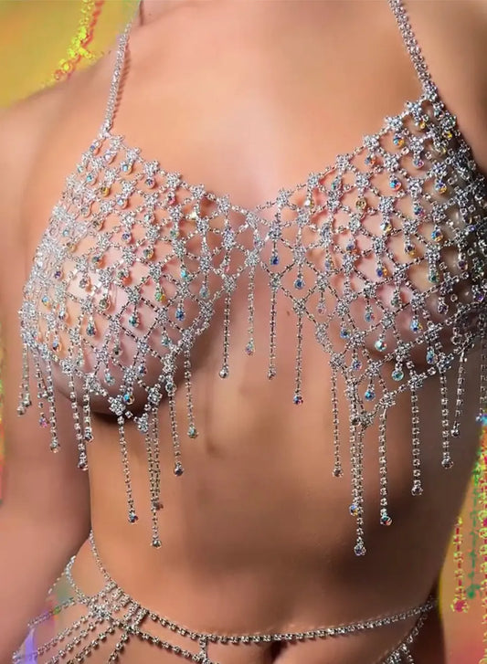 Eclipse Chain Bra Lavah Intimates body chain