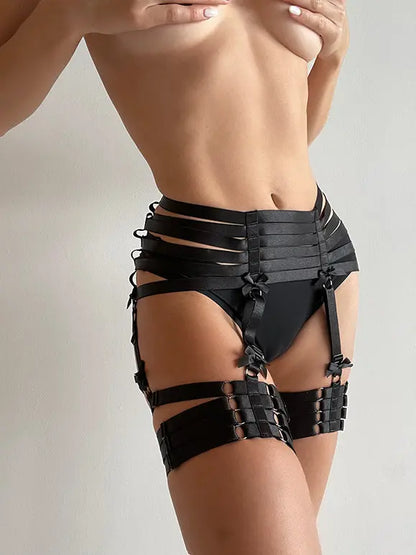 LacyNighty™ Never Enough Garter & Top Lavah Intimates