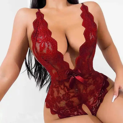 LacyNighty™ Model LT260 LQYCSX Official Store Lace Teddy