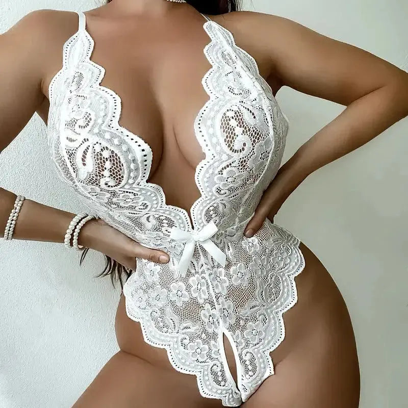 LacyNighty™ Model LT260 LQYCSX Official Store Lace Teddy